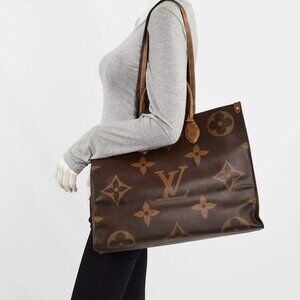 Louis Vuitton Monogram Reverse Canvas Onthego GM Bag